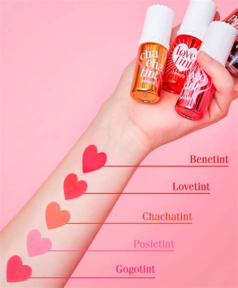 benefit lip and cheek stain.